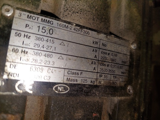 Насос H-80-200/202 A-F-A-BBUE, 15 kW - изображение 1