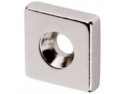 Магніт під потай 12x12x3mm 7/3 х 1 отвір