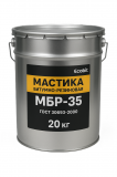 Мастика битумно резиновая МБР-35 Ecobit ГОСТ 30693-2000 20 кг