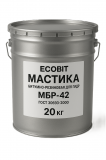 Мастика битумно-резиновая для гидроизоляции МБР-42 Ecobit ГОСТ 30693