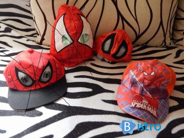 Детские карнавальные маски шапки кепки Человек паук Спайдермен Spider - изображение 1