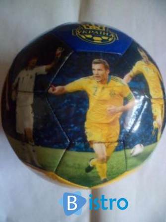 Продам Мяч футбольный с фото футболистов сборной Украины - изображение 1