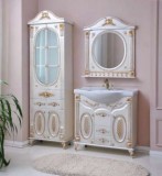 Мебель ванную комнату Наполеон 95 смс сереброр