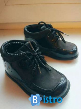 Красивые кожаные ботинки/ туфли Clarks - изображение 1