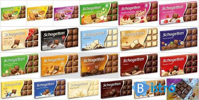Шоколад Schogetten (Шогетен ) Германия 16 видов ОПТ - изображение 1