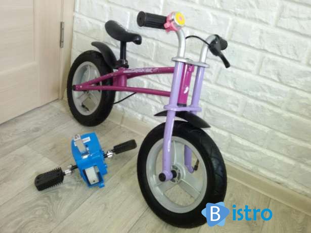 Беговел / Велобег 12" колеса! + педальный блок = Велосипед JD Bug - изображение 1