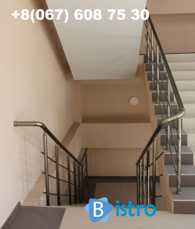 Перила и ограждения балконов лестницы из алюминия - изображение 1