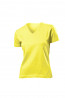 желтая женская футболка