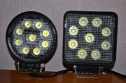 Фара светодиодная 27W LED IP68