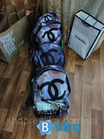 Рюкзак Шанель копия Шанель в цвете chanel граффити рюкзак - изображение 1