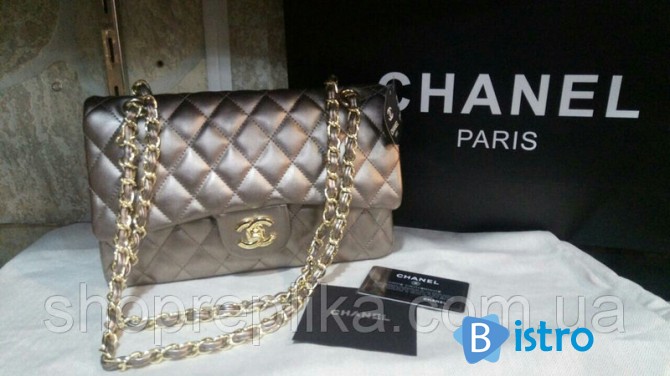 Сумка , Клатч Шанель Chanel классика в цвете шанель 2.55 беж , красный - изображение 1