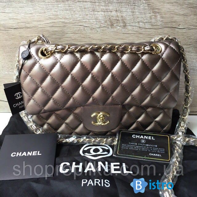 Сумка Шанель Chanel классика Люкс копия Живые фото - изображение 1
