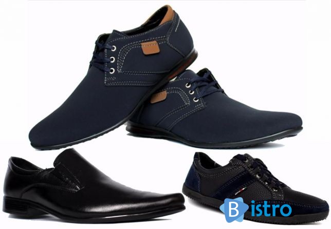Мужская обувь в ассортименте, мужские туфли и мокасины дешево - изображение 1