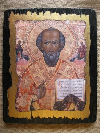Икона Николая Чудотворца - изображение 1