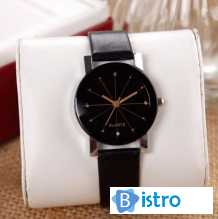 Стильний жіночий годинник 2017 женские Наручные часы нуручний чорний - изображение 1