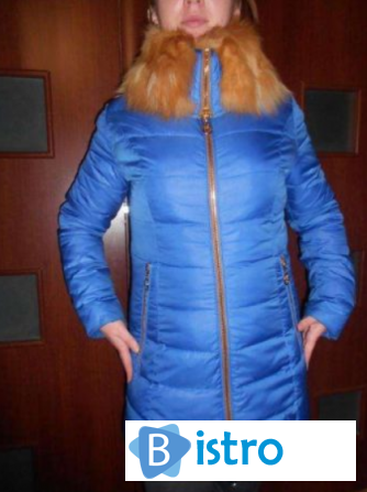 Зимний пуховик, куртка с мехом - изображение 1