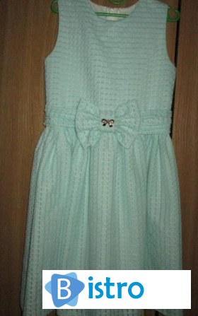 Продам детское летнее платье р 134 - изображение 1