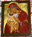 Икона Божией Матери "Кардиотисса" (икона рукописная)