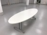 Продам белый овальный стол для переговоров