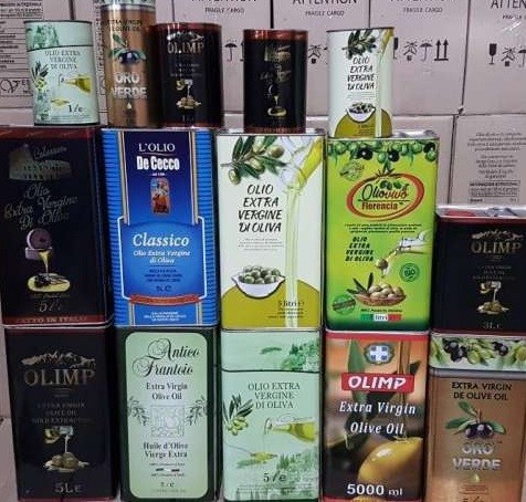 Оливковое масло, 5 литров. ж/б - изображение 1