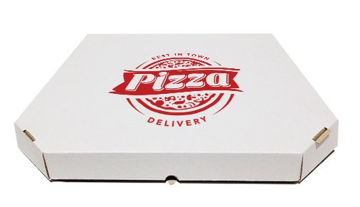 Коробка для пиццы с рисунком Cook, Town - изображение 1