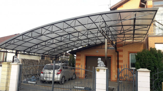 Сотовый поликарбонат Polygal PolyShade green(Израиль) - изображение 1