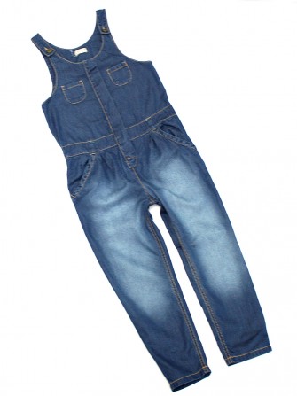 Стильный джинсовый комбез next, 8 лет - изображение 1