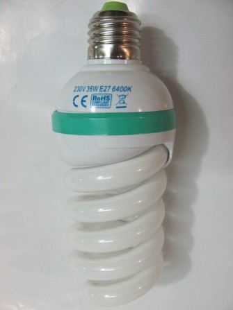 Лампа энергосберегающая Spiral E27 36W 6400K - изображение 1