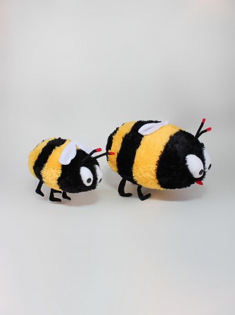 Мягкая плюшевая игрушка пчелка 53 см. - изображение 1