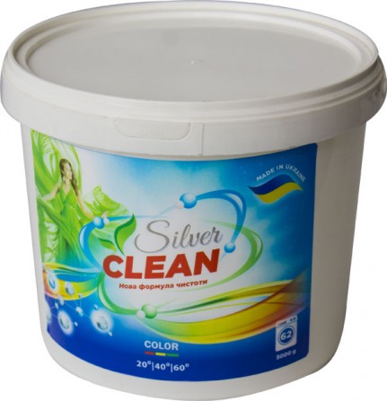 Порошок для прання Silver Clean 5kg Color, Universal - изображение 1