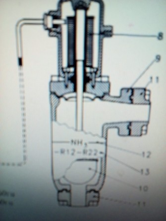 Аммиачный клапан уровнемер 38Е-08М - изображение 1