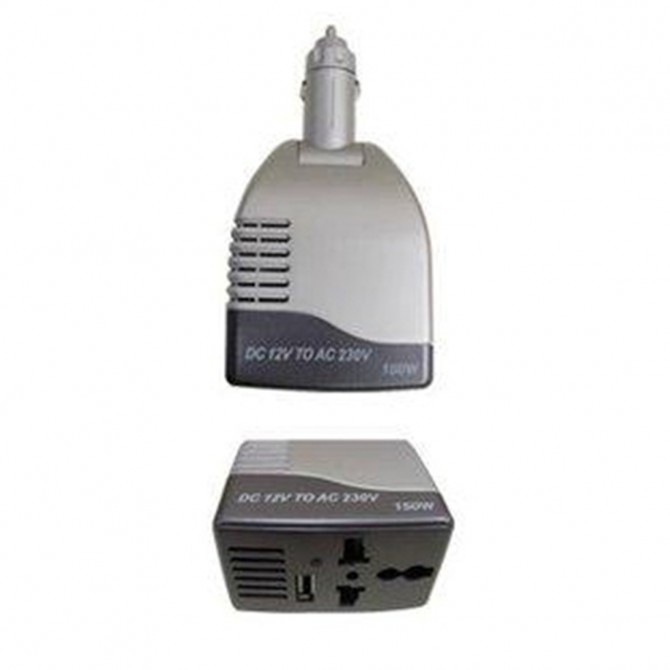 Автомобильный инвертор Astra 150W-USB от прикуривателя - изображение 1