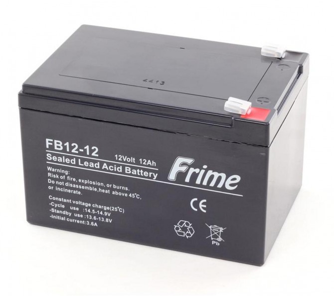 Аккумуляторная батарея Frime 12V 12.0AH AGM - изображение 1