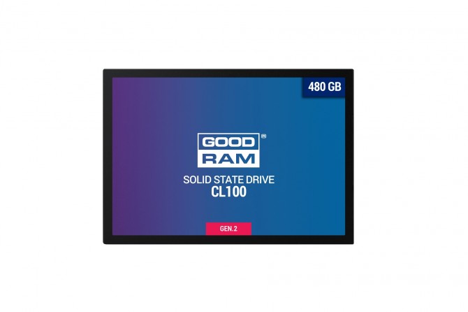 Накопитель SSD 480GB GOODRAM CL100 GEN.2 2.5" SATAIII TLC - изображение 1