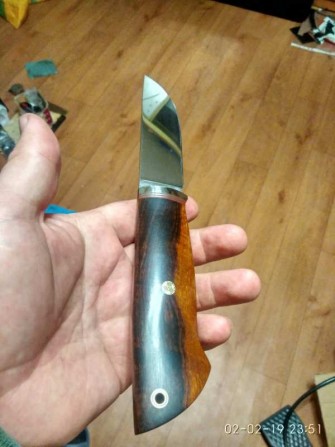 продам нож сталь м 390 режет как лазер - изображение 1