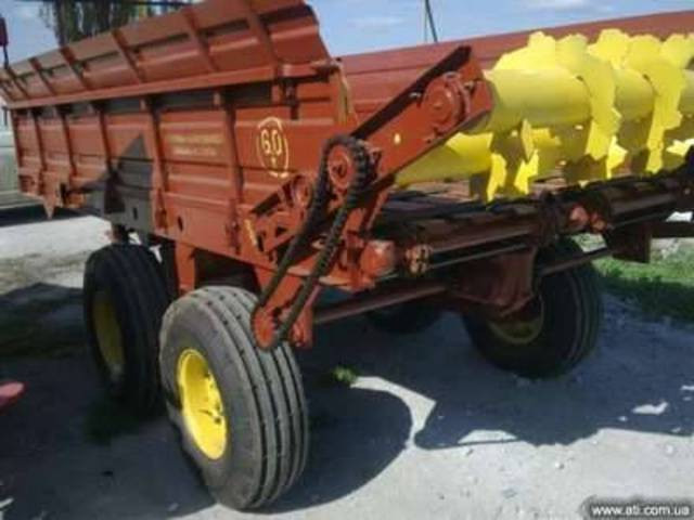 РОУ 6 Навозоразбрасыватель Органических Удобрений - изображение 1