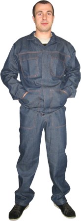 Джинсовый рабочий костюм - изображение 1