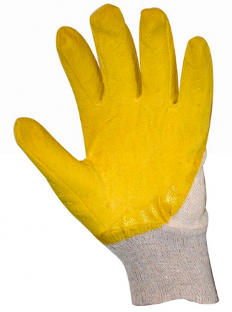 Рабочие перчатки х/б с нитрилом - изображение 1