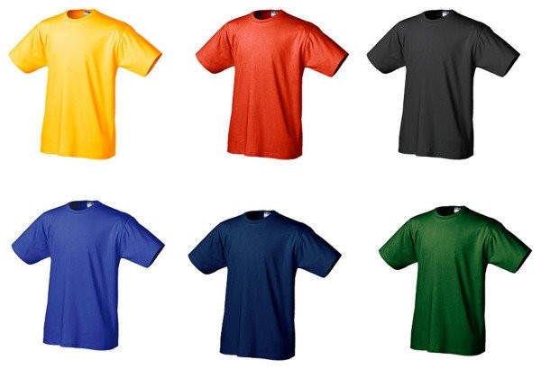 футболка цвета в ассортименте - изображение 1