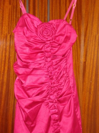 Платье Rinascimento розовый цветок 44р S - изображение 1