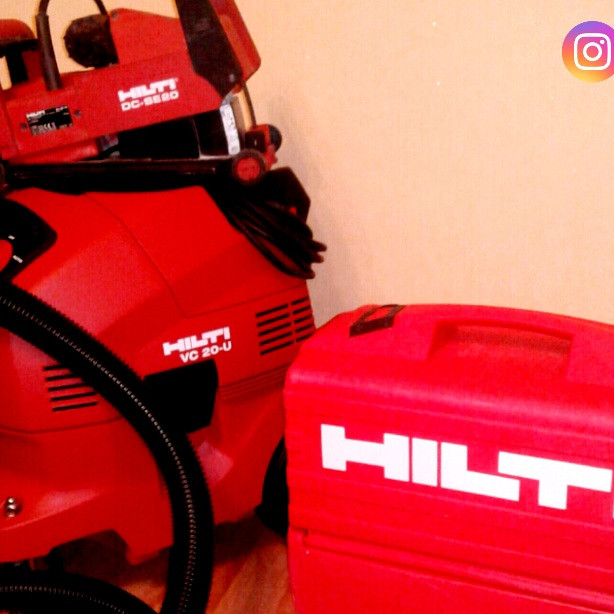 Штробы без пыли, с пылесосом Hilti. Услуги электрика. - изображение 1