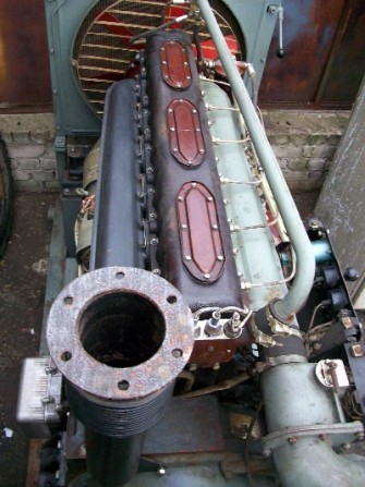 Двигатель 1Д6-150 после ремонта. - изображение 1