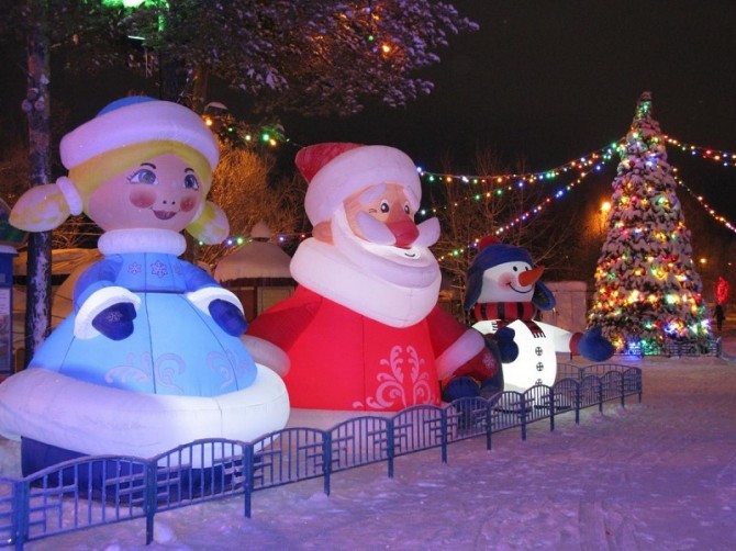 Надувные новогодние фигуры Inflatable Christmas Shapes - изображение 1
