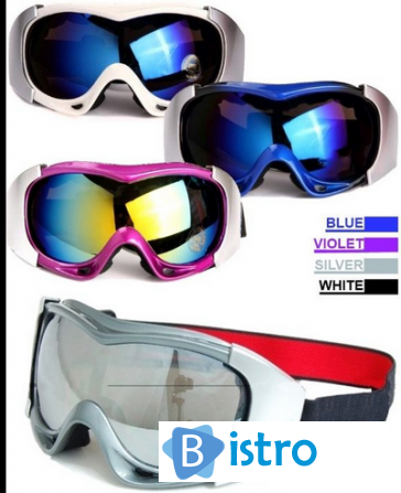 Маска горнолыжная/лыжные очки Spyder Pro с двойным стеклом: 4 цвета - изображение 1