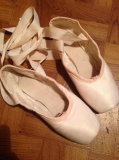 Пуанты,балетки, для балета,хореографии,танцев,Suffolk Spotlight, р.5х,