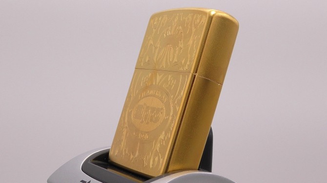 продам зажигалку ZIPPO позолоченная 24 каратным золотом(999проба) - изображение 1