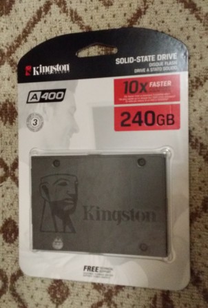 Диск Kingston SSDNow A400 240GB 2.5" SATAIII TLC - изображение 1