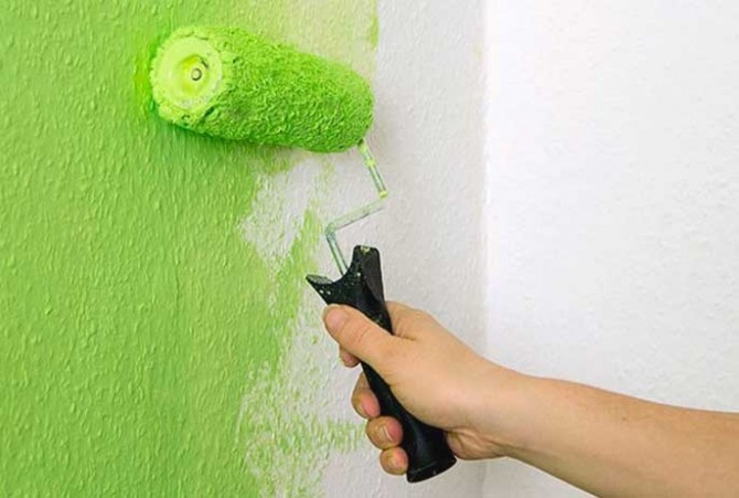 Покраска стен потолка - изображение 1