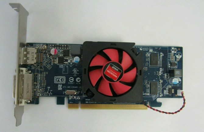 Видеокарта PCI Express 2.0 AMD Radeon HD7470 1GB DDR3 Dell - изображение 1