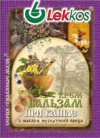 Lekkos Крем бальзам при кашле 10 г - изображение 1